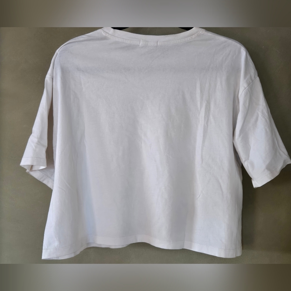 Ardene | 'Sunshine State Of Mind' Graphic Beige Tee, Size L - Picture 3 of 6